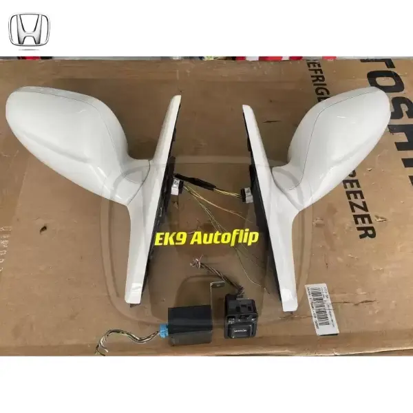 Ek9 Autoflip mirrors, sold with pigtail, relay and switch! Tested