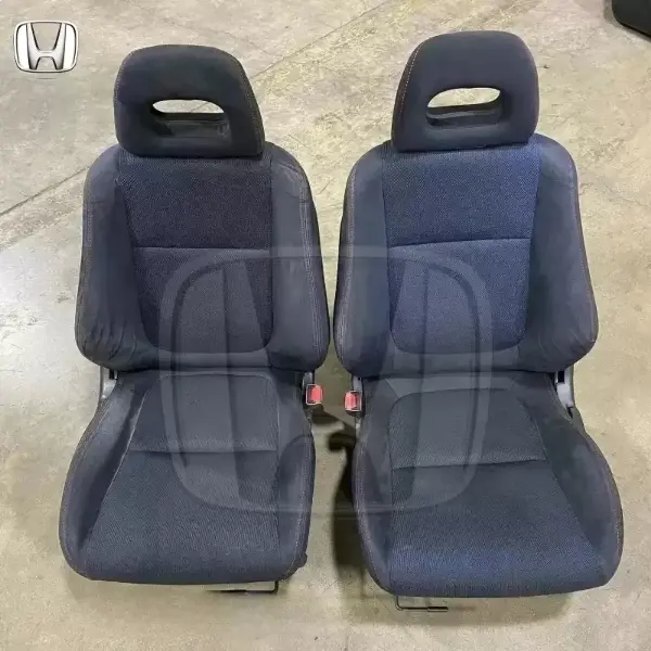 JDM USDM Integra Type-r front Seats Available!!  On DC2 OEM rails.  Red stitches, Original fabric