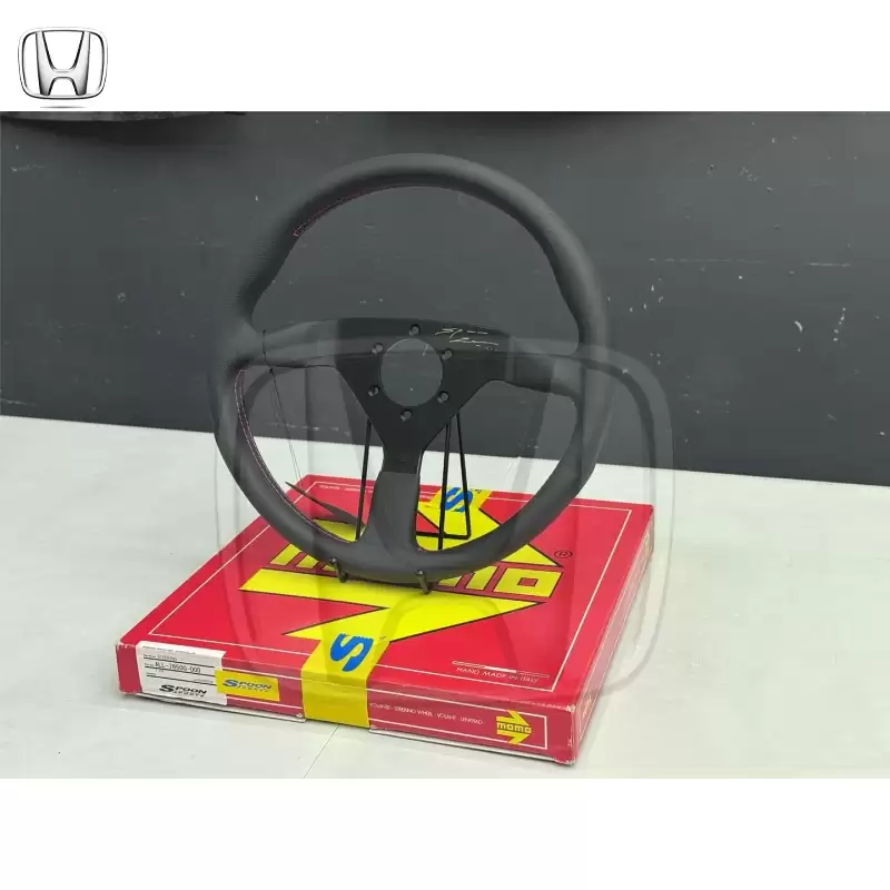 Brand new in box Spoon Sports Gen3 Steering Wheel Signed by: Tatsuru Ichishima