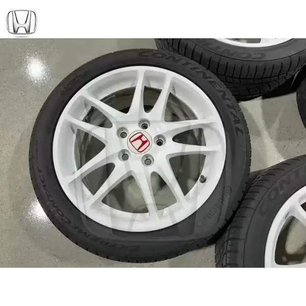 DC5 Type R wheels With Continental tires (85% life) Wheels have no curb rash